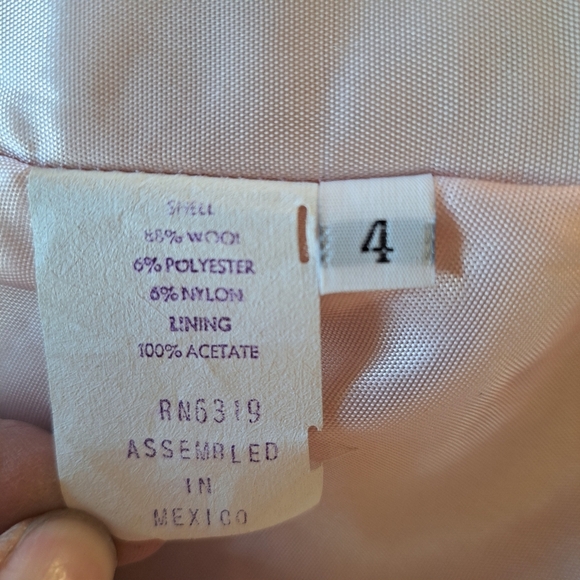 Rothschild Vintage Wool Princess Toddler Velvet Button Down Tweed Insulated Coat - Picture 7 of 11